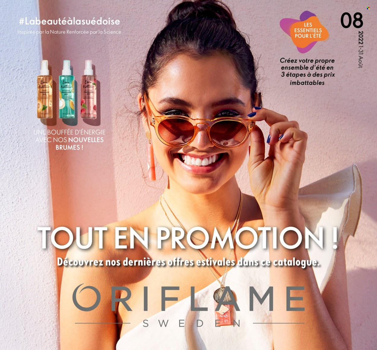 Catalogue Oriflame - 01/08/2022 - 31/08/2022. Page 1
