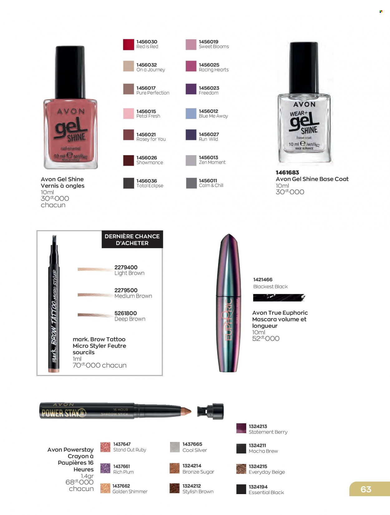 Catalogue Avon - 01/08/2022 - 31/08/2022. Page 63