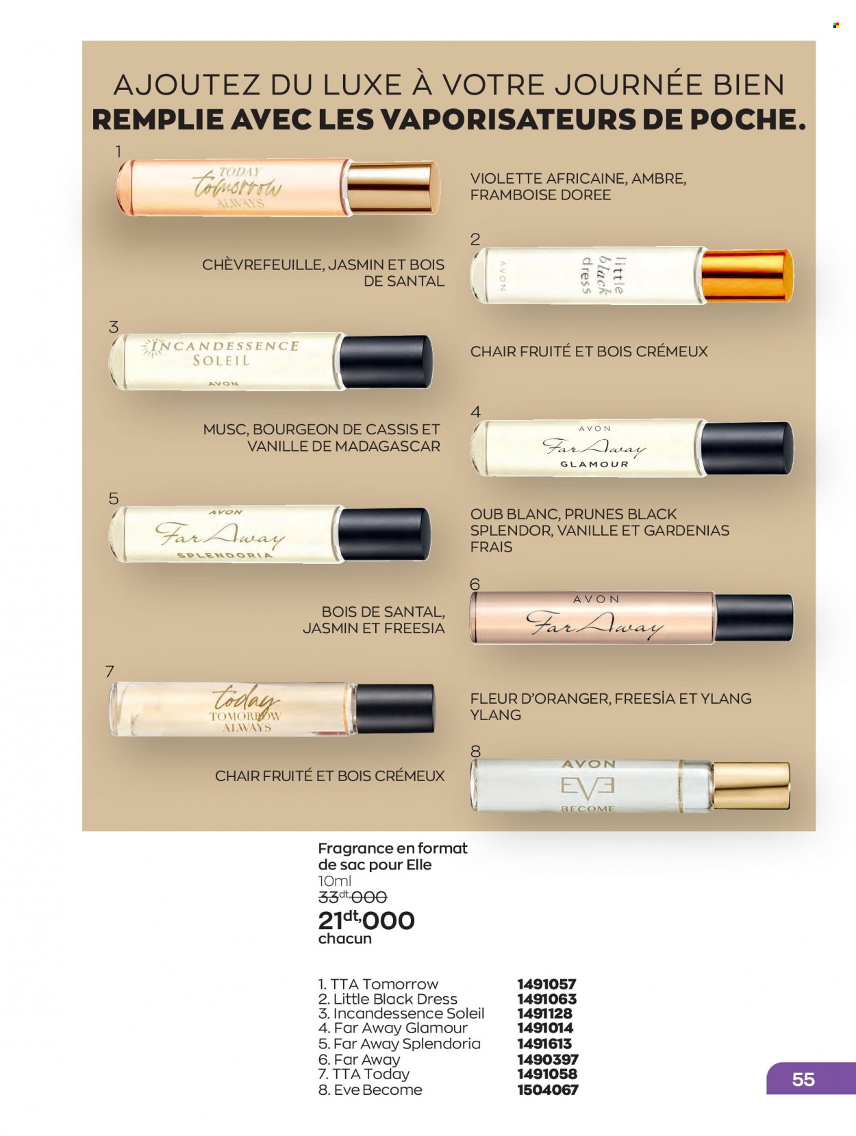 Catalogue Avon. Page 55
