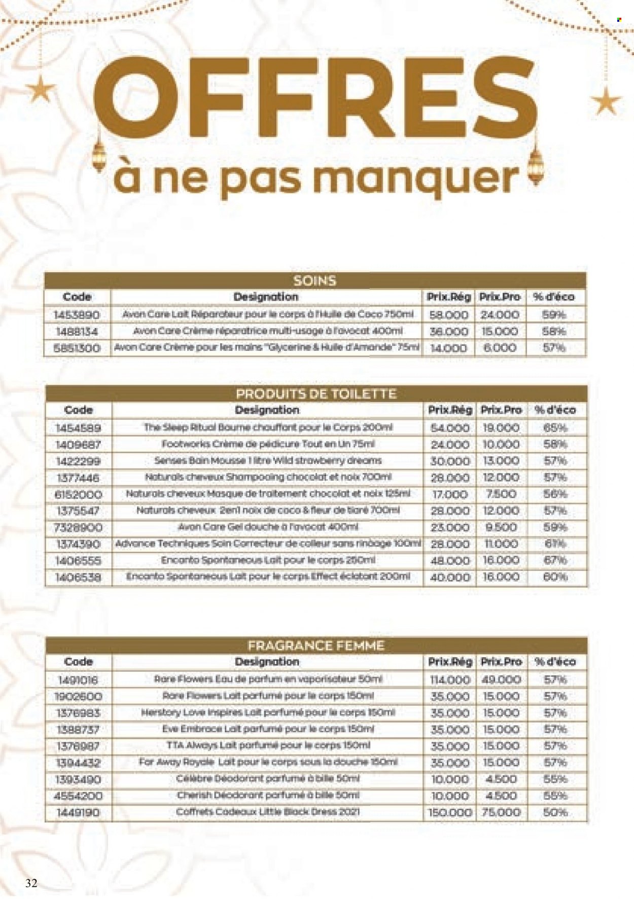 Catalogue Avon. Page 32