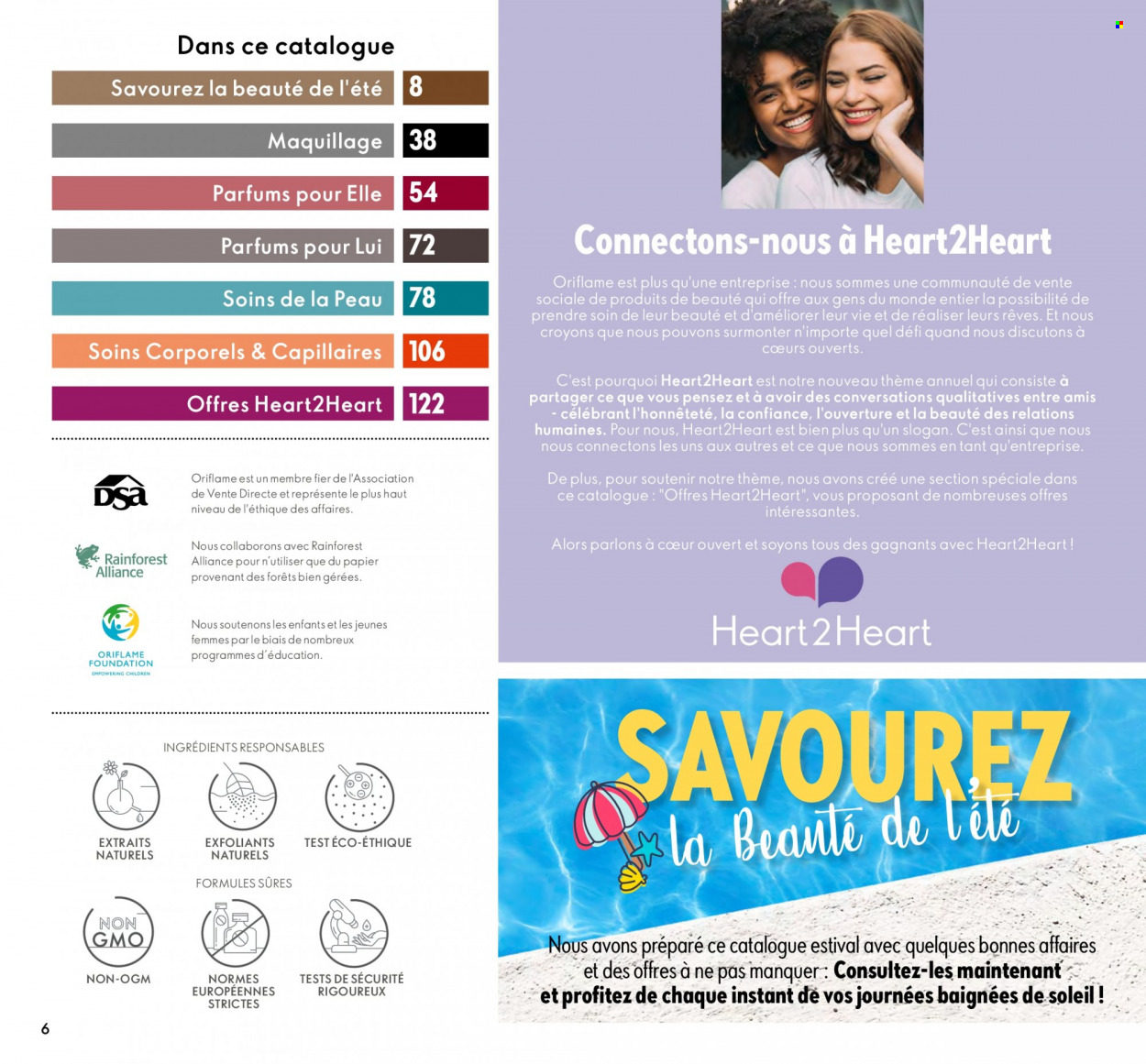 Catalogue Oriflame - 01/07/2023 - 31/07/2023. Page 6