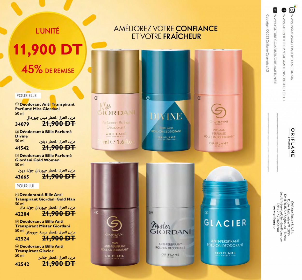 Catalogue Oriflame - 01/08/2023 - 31/08/2023. Page 136