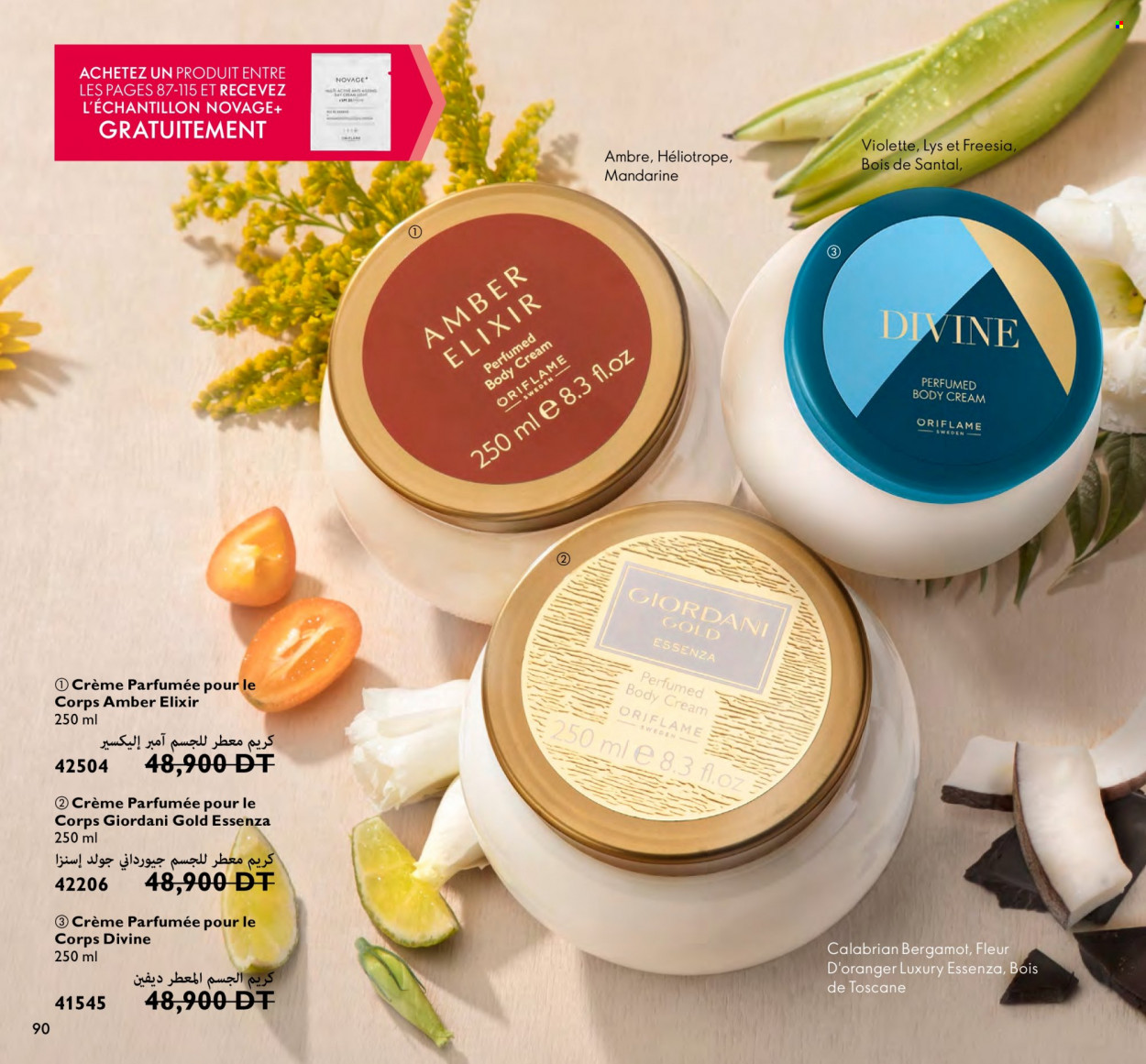 <magasin> - <du DD/MM/YYYY au DD/MM/YYYY> - Produits soldés - ,<products from flyers>. Page 90. 