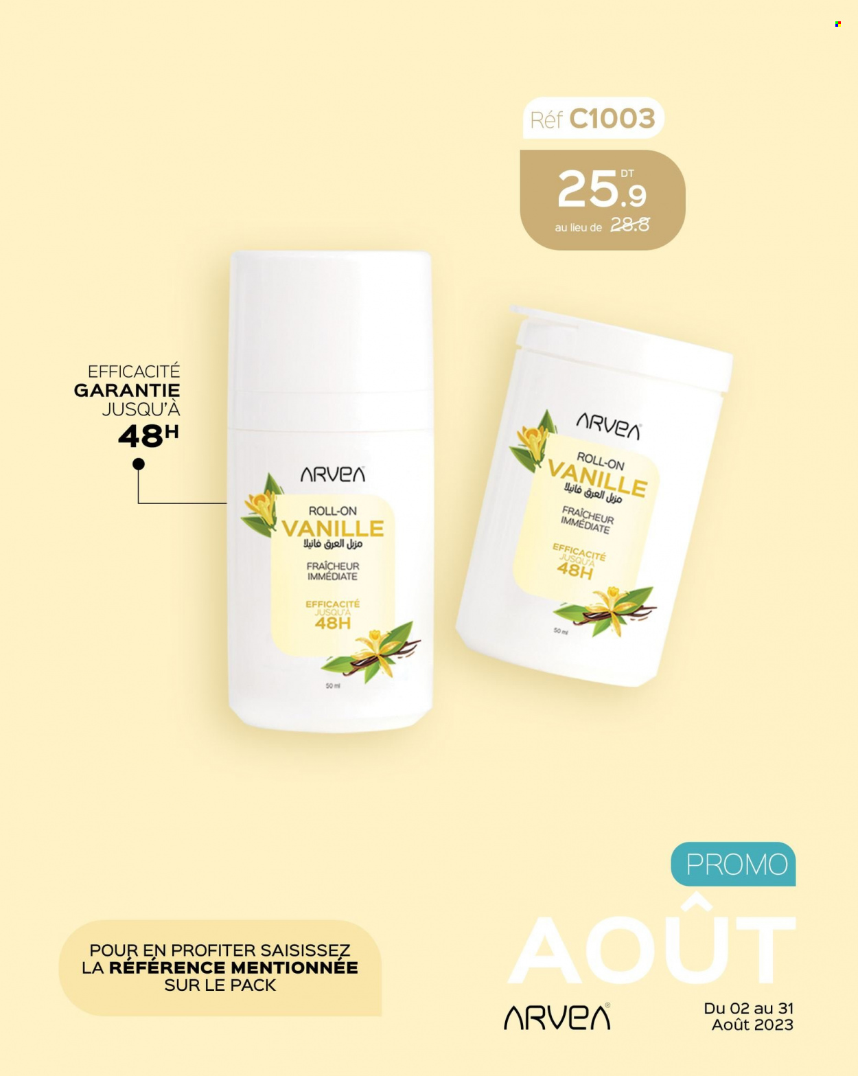 Catalogue ARVEA - 02/08/2023 - 31/08/2023. Page 6