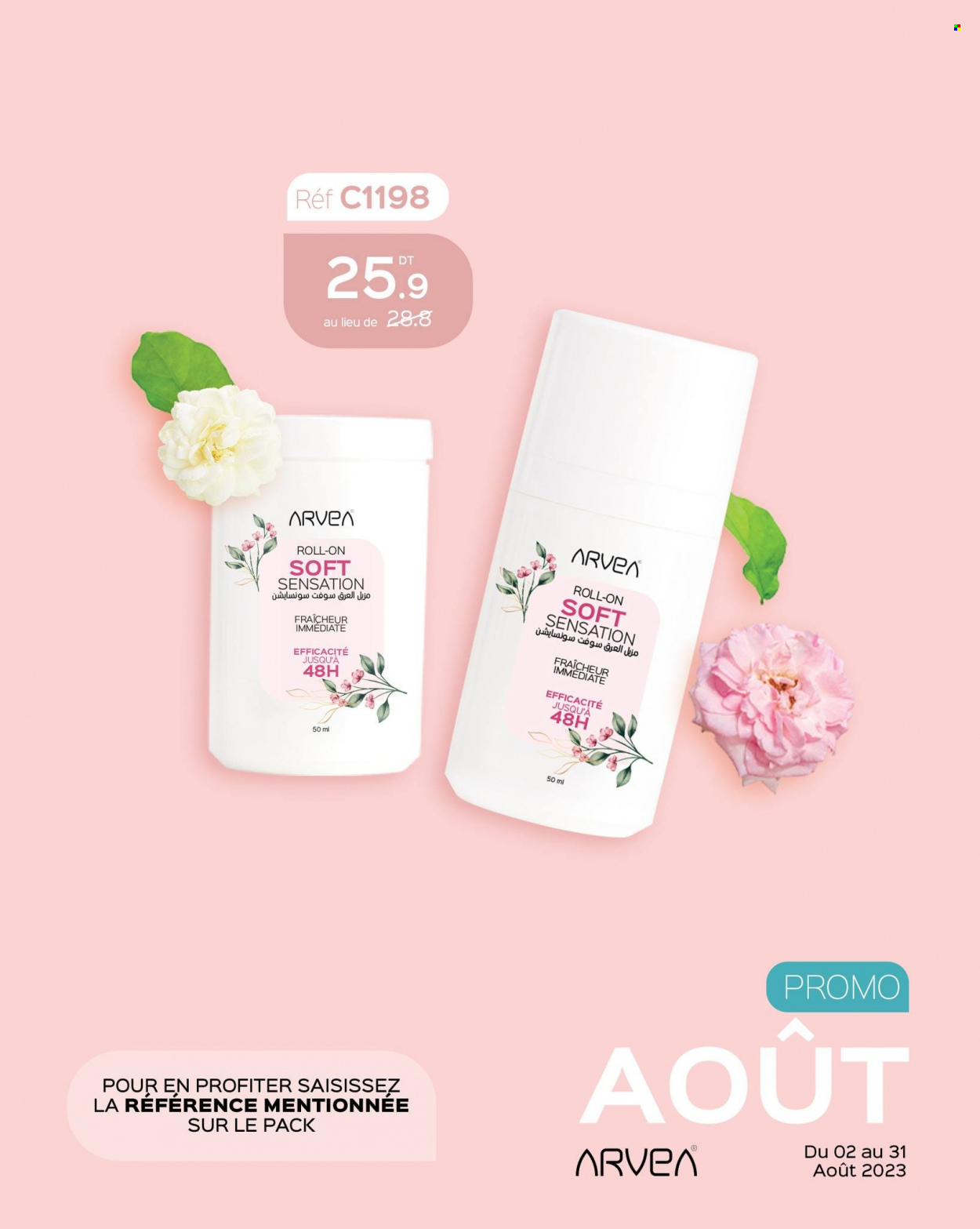 Catalogue ARVEA - 02/08/2023 - 31/08/2023. Page 8