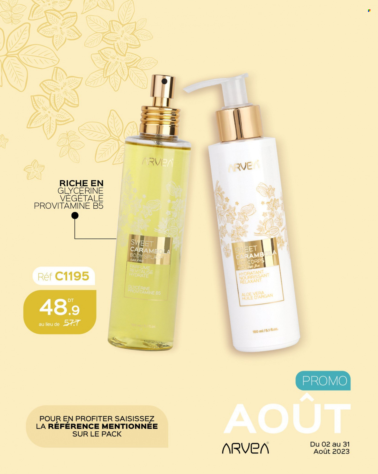 Catalogue ARVEA - 02/08/2023 - 31/08/2023. Page 11