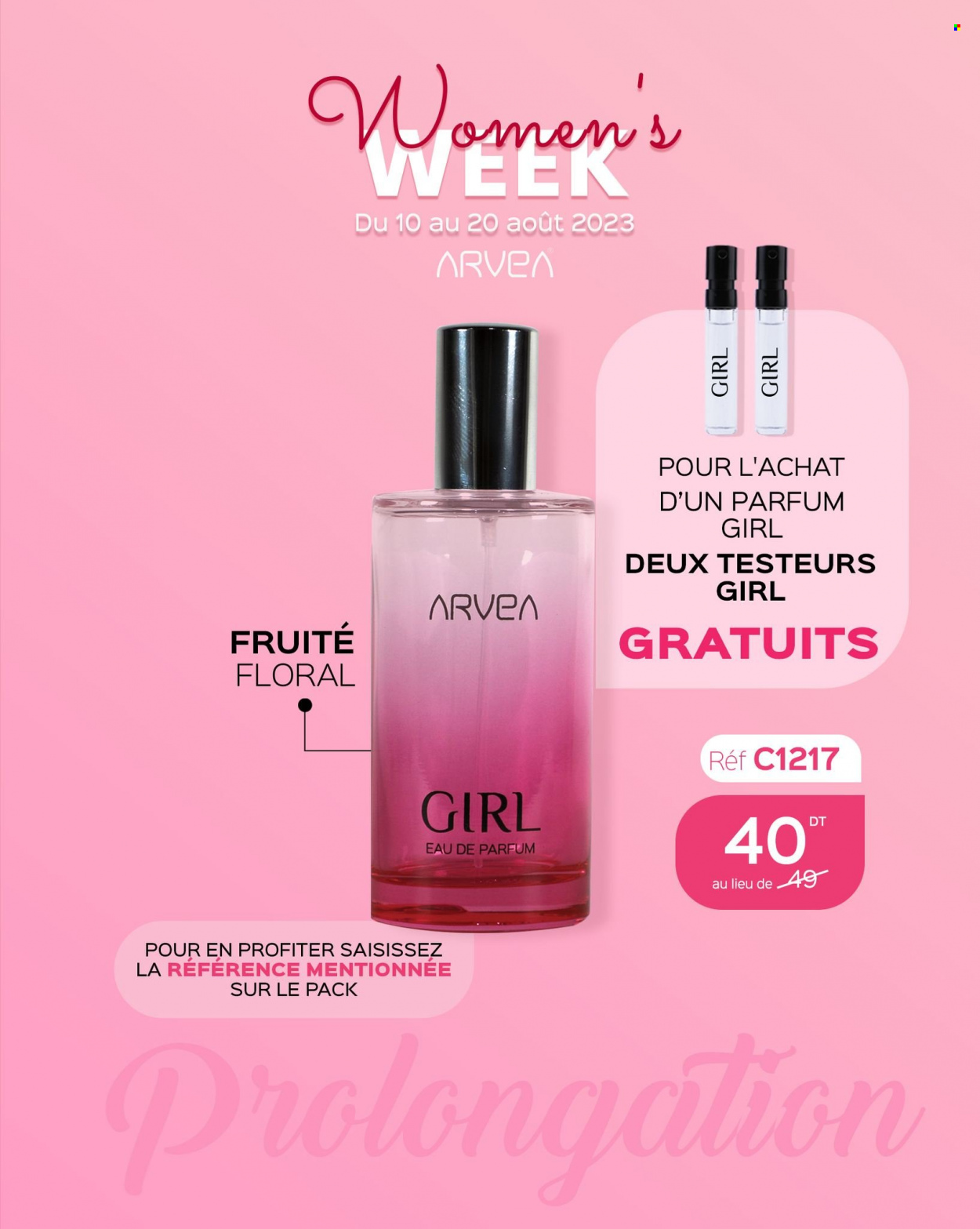 Catalogue ARVEA - 17/08/2023 - 20/08/2023. Page 2