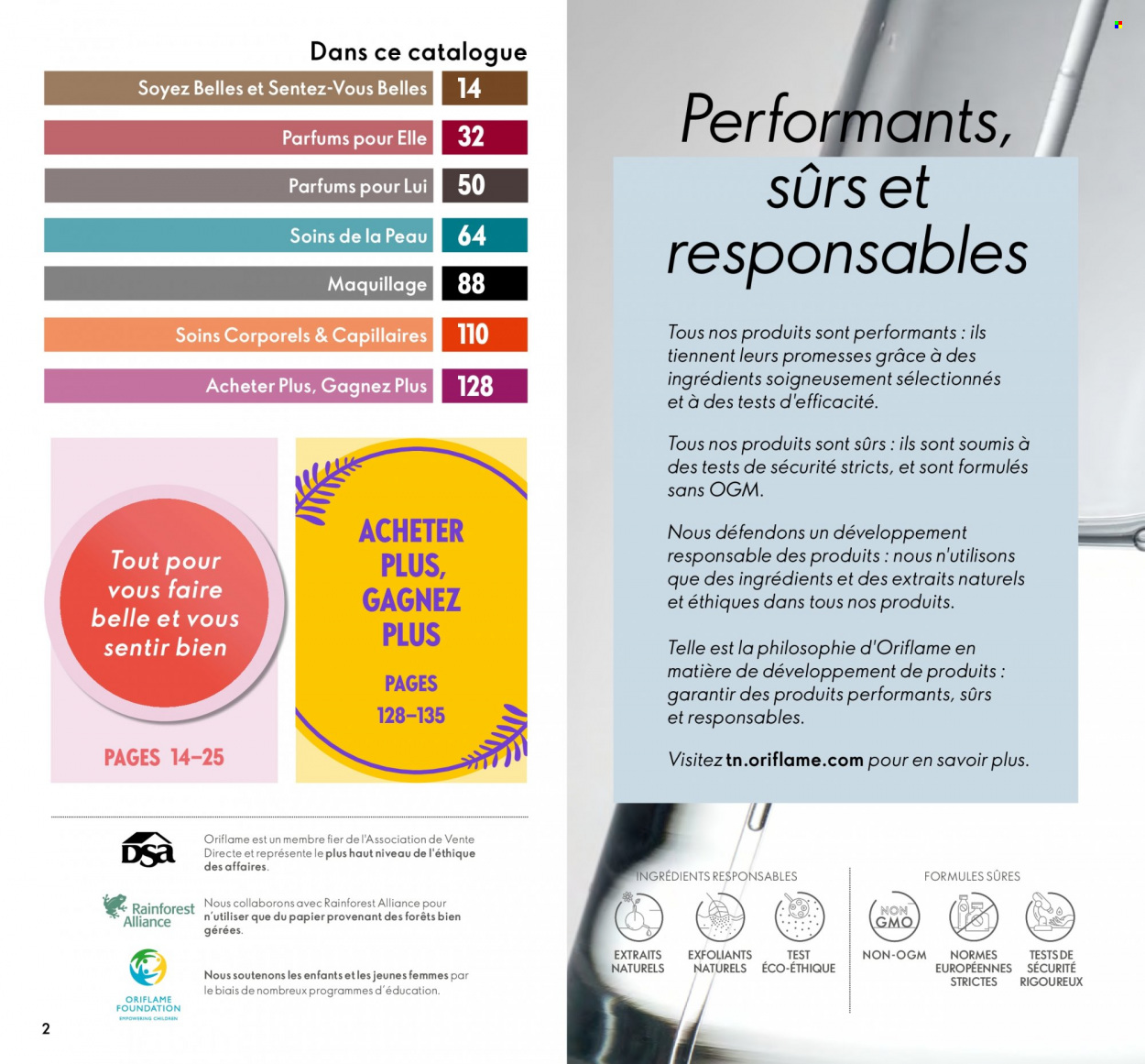 Catalogue Oriflame - 01/10/2023 - 31/10/2023. Page 2