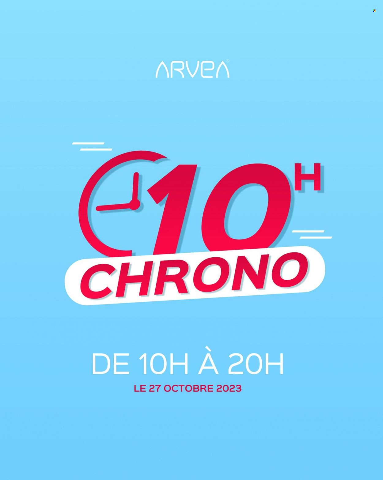 Catalogue ARVEA - 27/10/2023 - 27/10/2023. Page 1