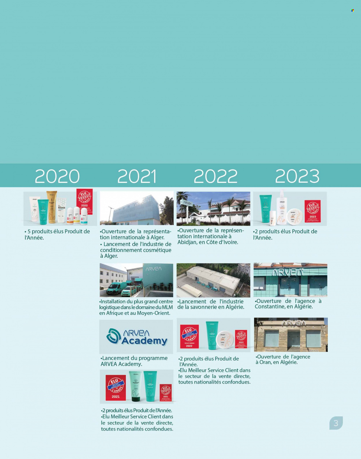 Catalogue ARVEA - 01/10/2023 - 31/10/2023. Page 5