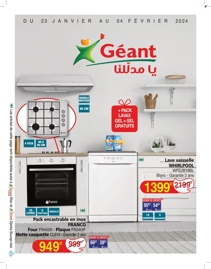 Catalogue Géant - 23/01/2024 - 04/02/2024. Page 1