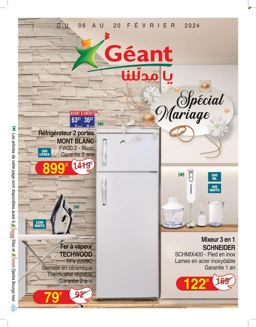 Catalogue Géant - 06/02/2024 - 20/02/2024. Page 1