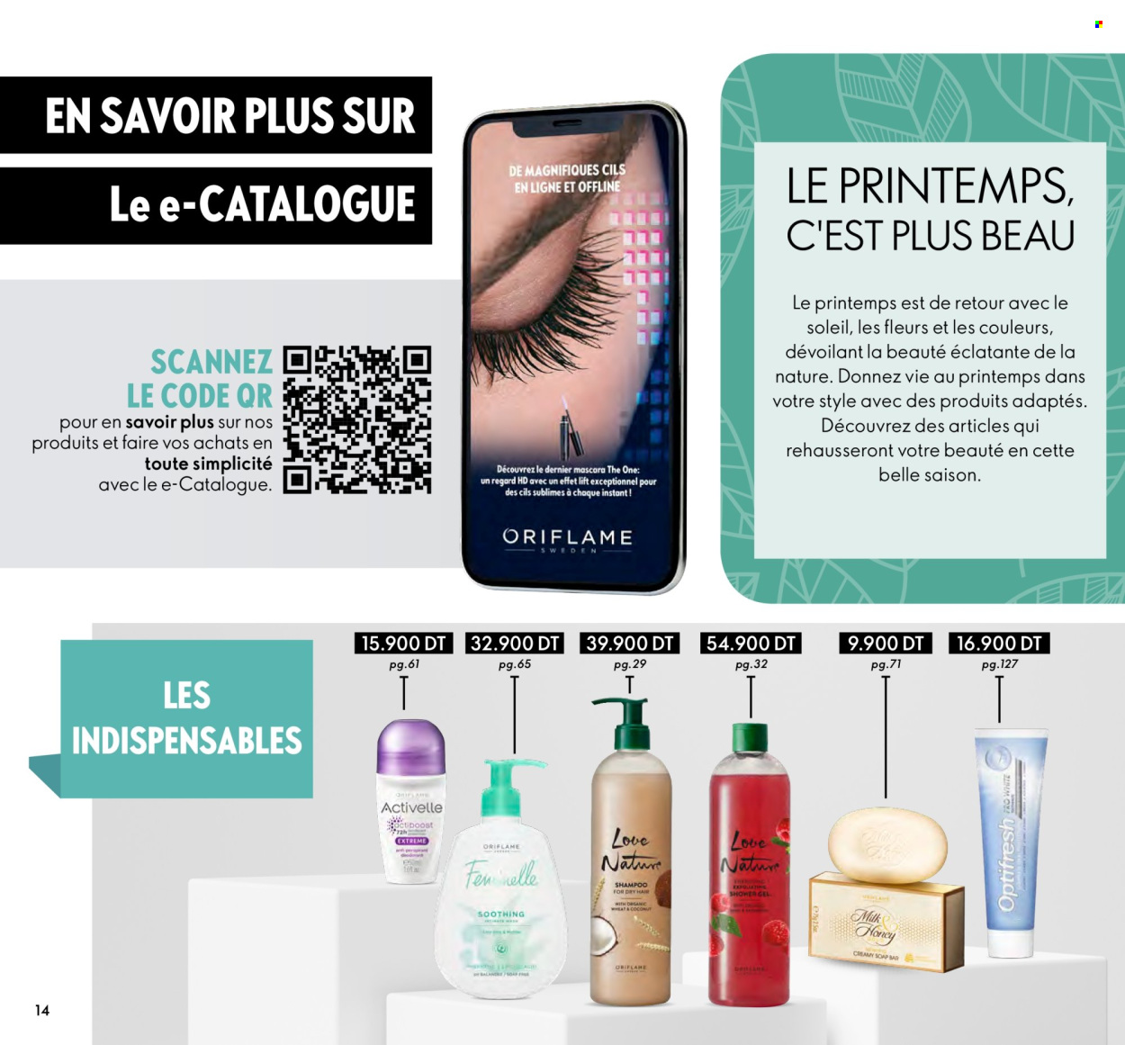 Catalogue Oriflame - 01/04/2024 - 30/04/2024. Page 14