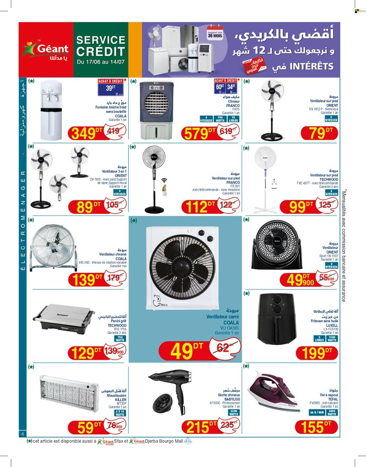 Catalogue Géant - 18/06/2024 - 30/06/2024. Page 4