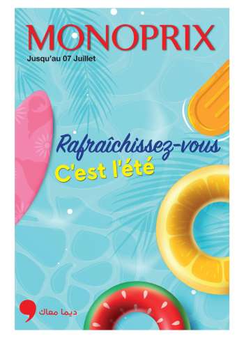 Catalogue Monoprix - 26/06/2024 - 07/07/2024.
