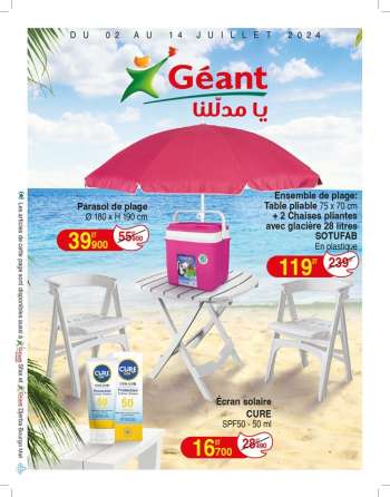 Catalogue Géant - 02/07/2024 - 14/07/2024.