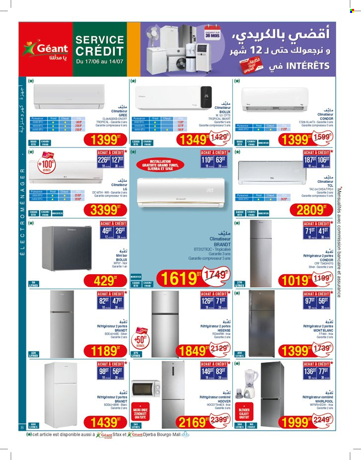 Catalogue Géant - 02/07/2024 - 14/07/2024. Page 8