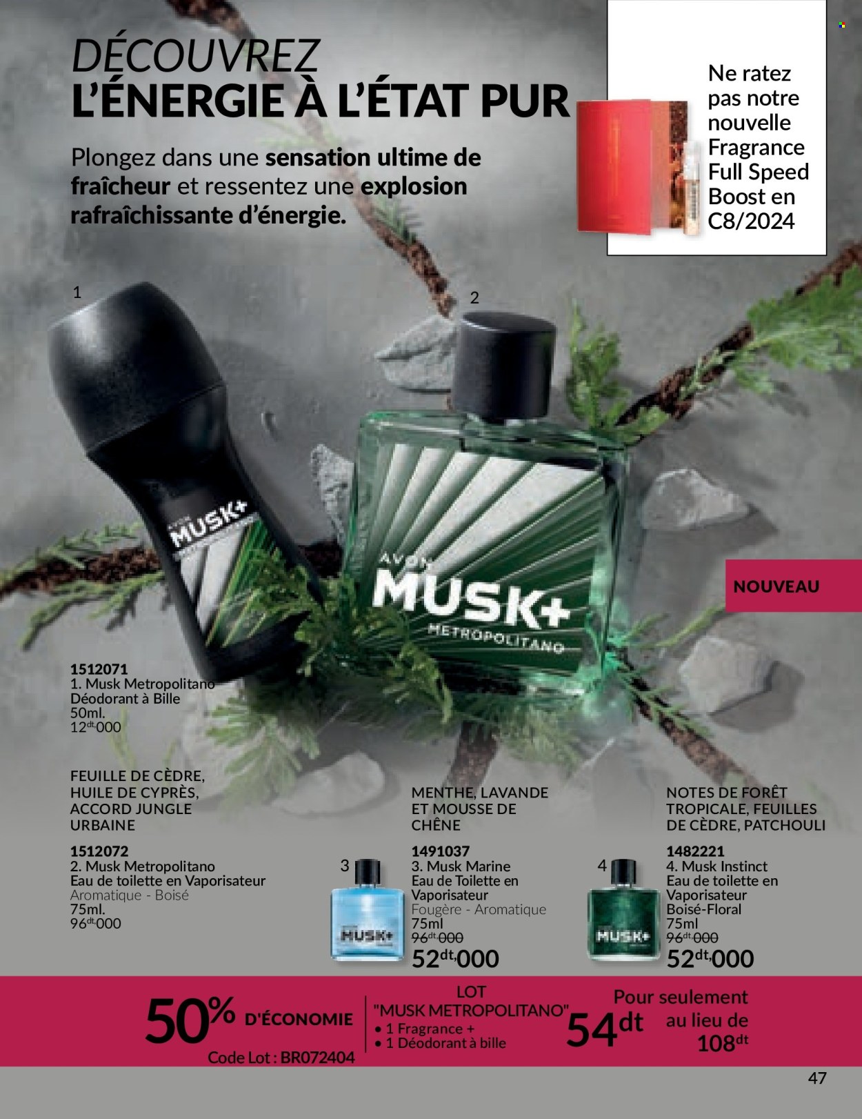 Catalogue Avon - 01/07/2024 - 29/07/2024. Page 47