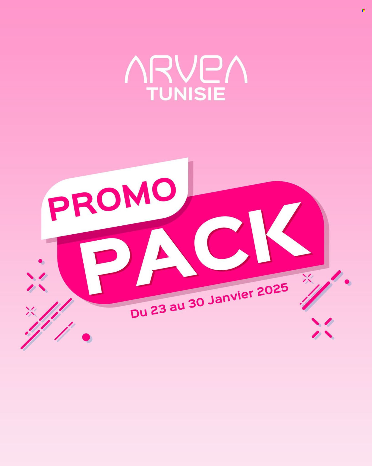 Catalogue ARVEA - 23/01/2025 - 30/01/2025. Page 1