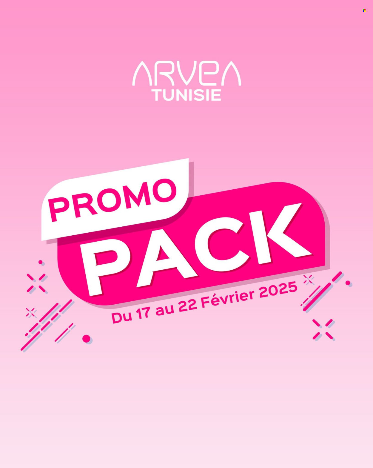 Catalogue ARVEA - 17/02/2025 - 22/02/2025. Page 1