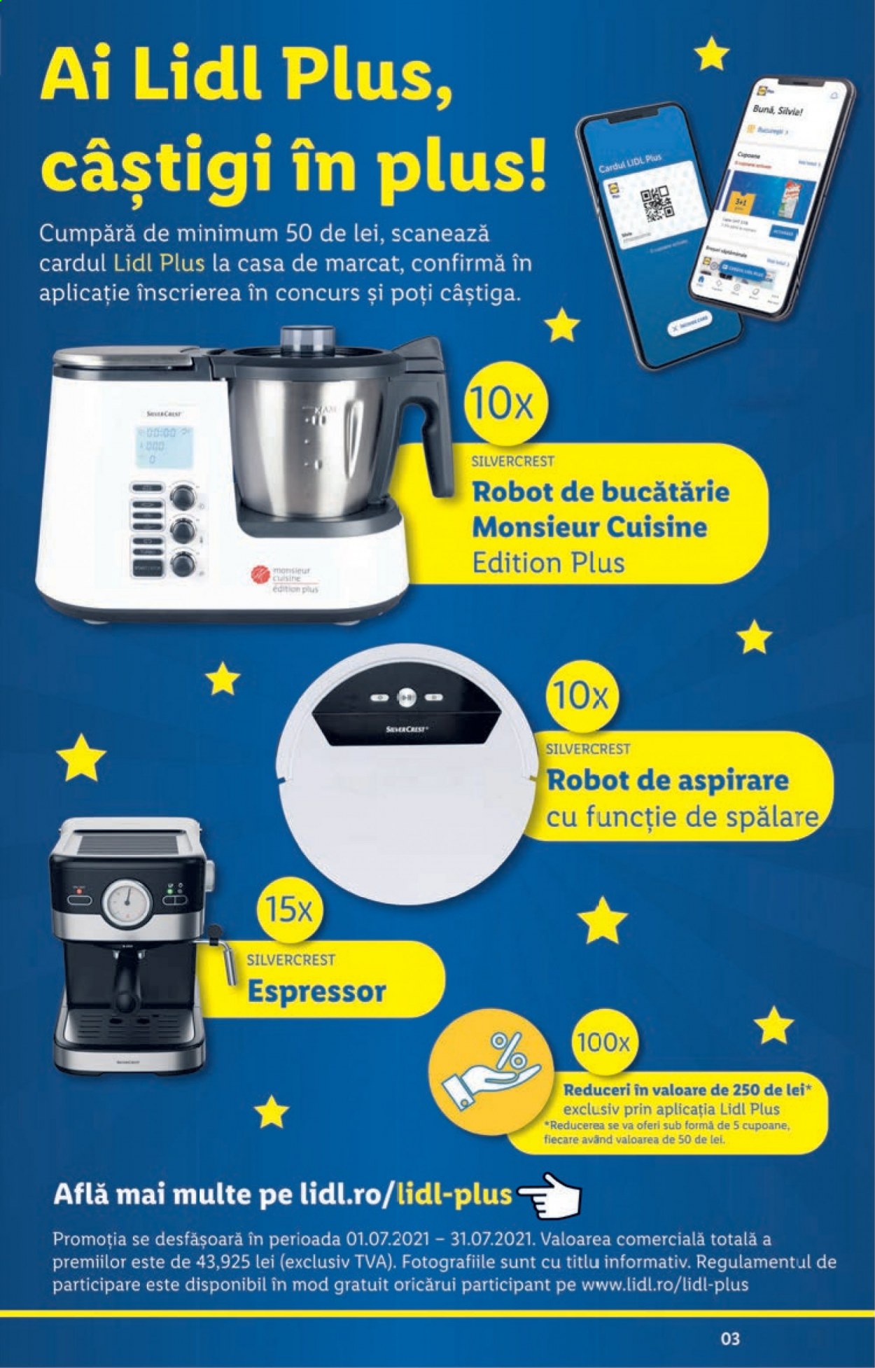 thumbnail - Cataloage Lidl - 19.07.2021 - 25.07.2021 - Produse în vânzare - espressor, robot de bucătărie. Pagina 3.