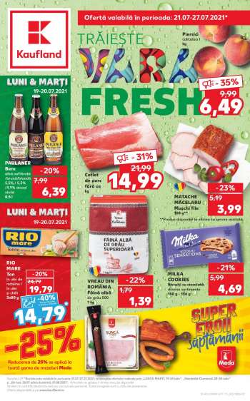 Cataloage Kaufland - 21.07.2021 - 27.07.2021.