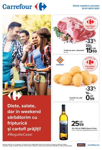 Cataloage Carrefour - 22.07.2021 - 28.07.2021.