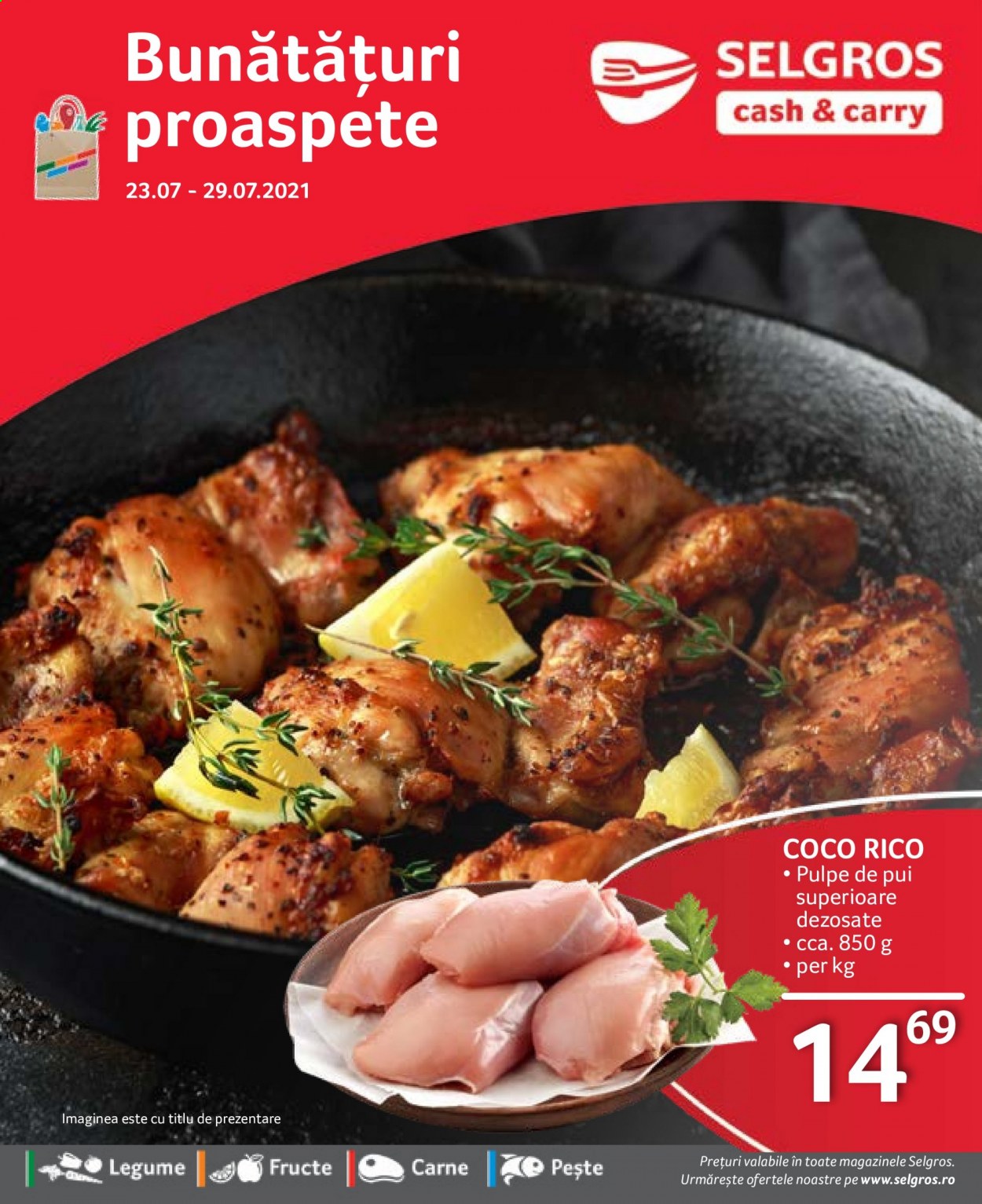 Catalog Selgros - 23.07.2021 - 29.07.2021. Pagina 1