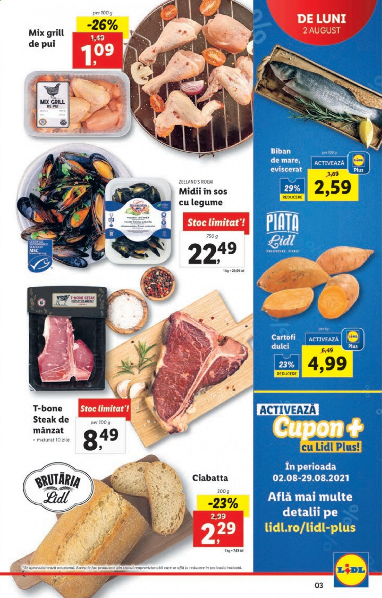 Catalog Lidl - 02.08.2021 - 08.08.2021. Pagina 3