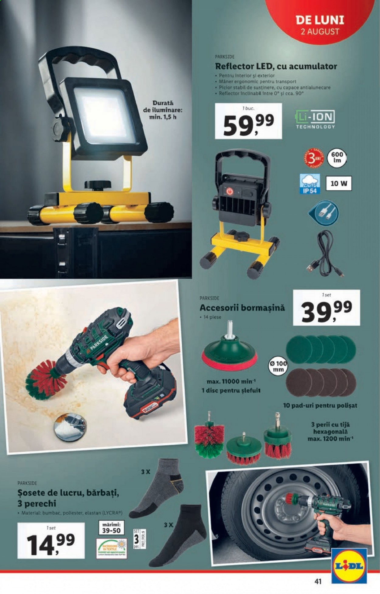 Catalog Lidl - 02.08.2021 - 08.08.2021. Pagina 41