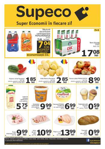 Cataloage Supeco - 28.07.2021 - 08.08.2021.
