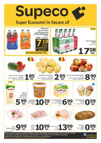 Cataloage Supeco - 28.07.2021 - 08.08.2021.