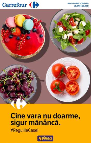 Cataloage Carrefour - 29.07.2021 - 04.08.2021.