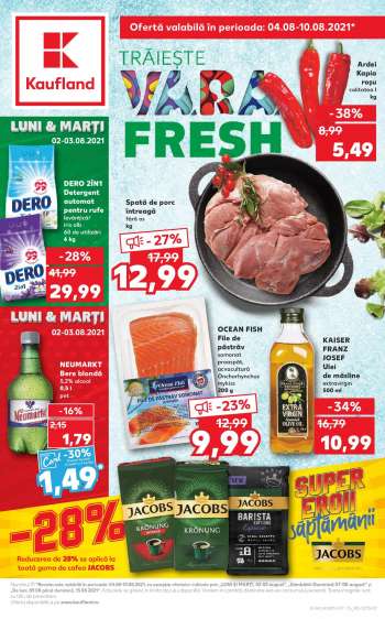 Cataloage Kaufland - 04.08.2021 - 10.08.2021.