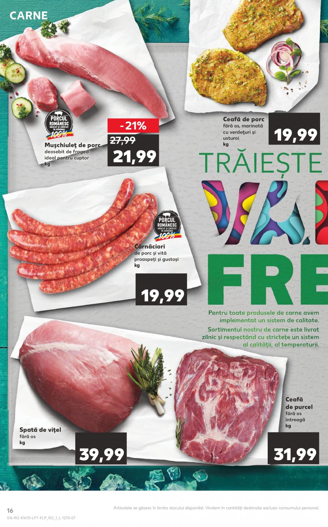 Catalog Kaufland - 04.08.2021 - 10.08.2021. Pagina 16