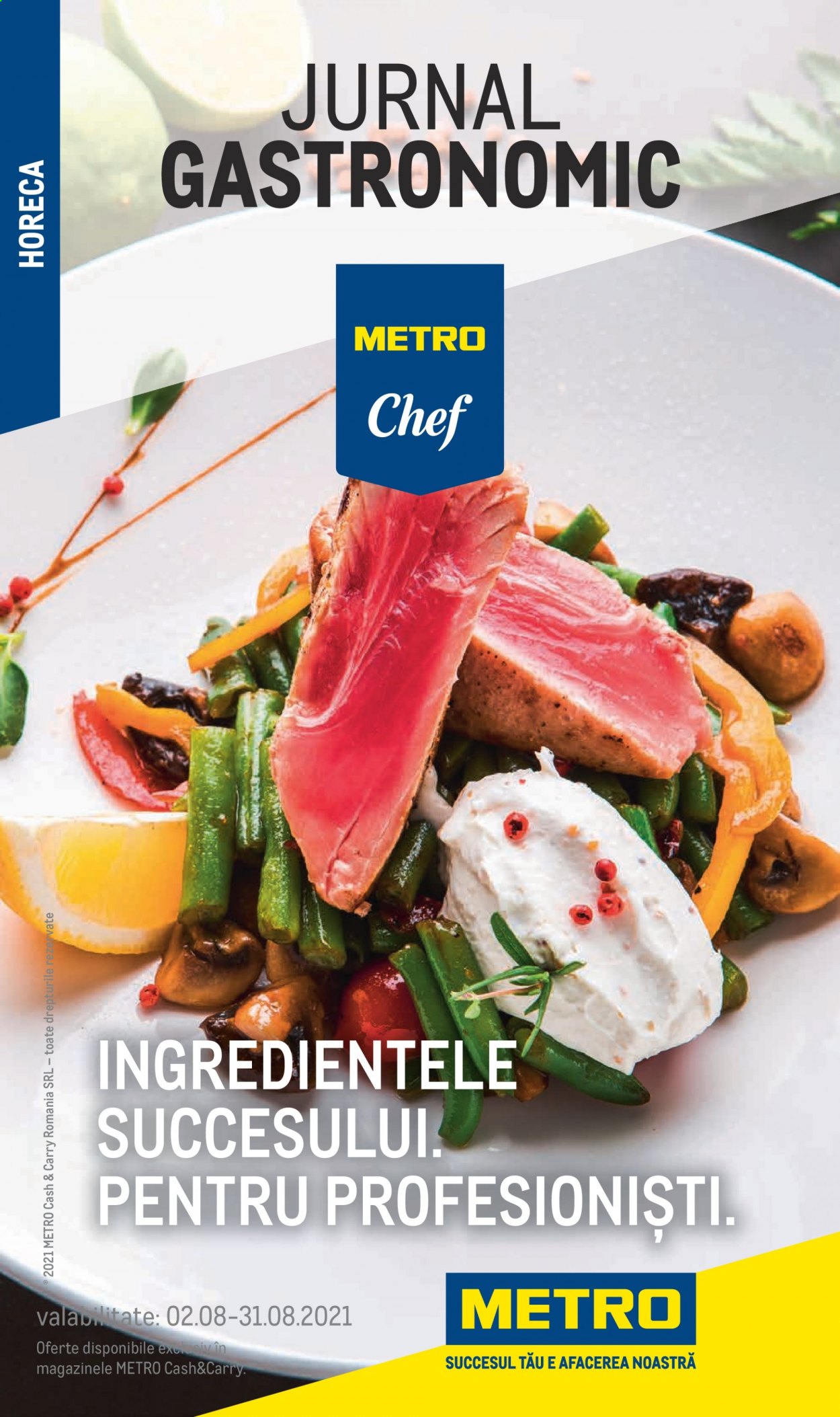 Catalog Metro - 02.08.2021 - 31.08.2021. Pagina 1