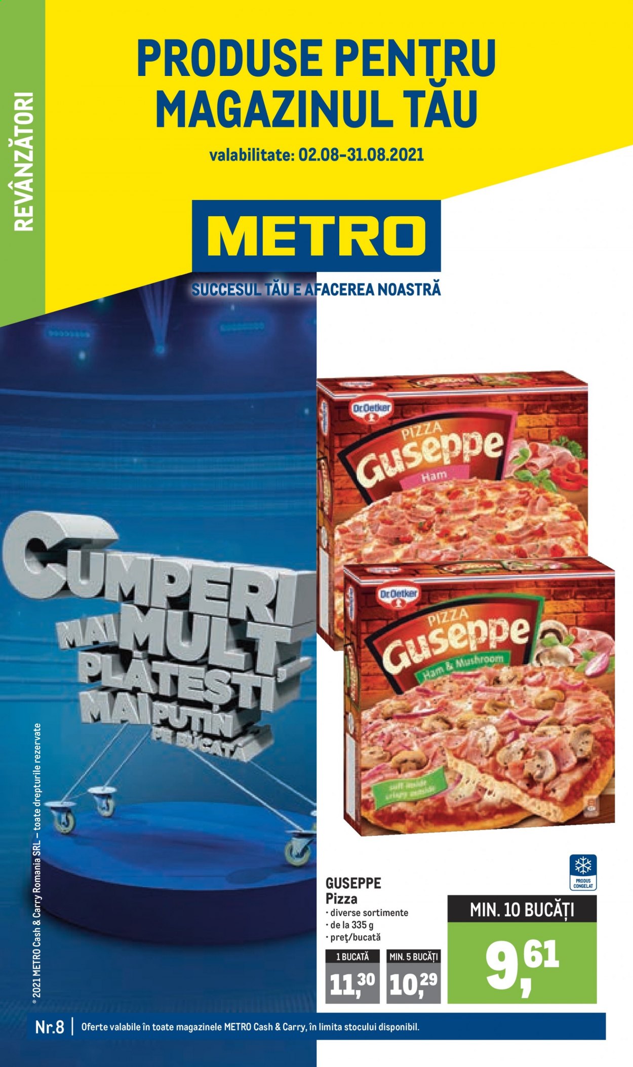Catalog Metro - 02.08.2021 - 31.08.2021. Pagina 1