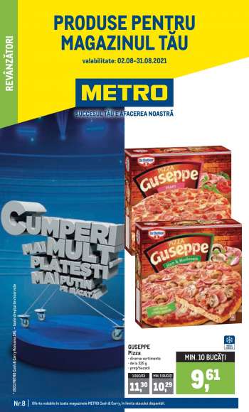 Cataloage Metro - 02.08.2021 - 31.08.2021.