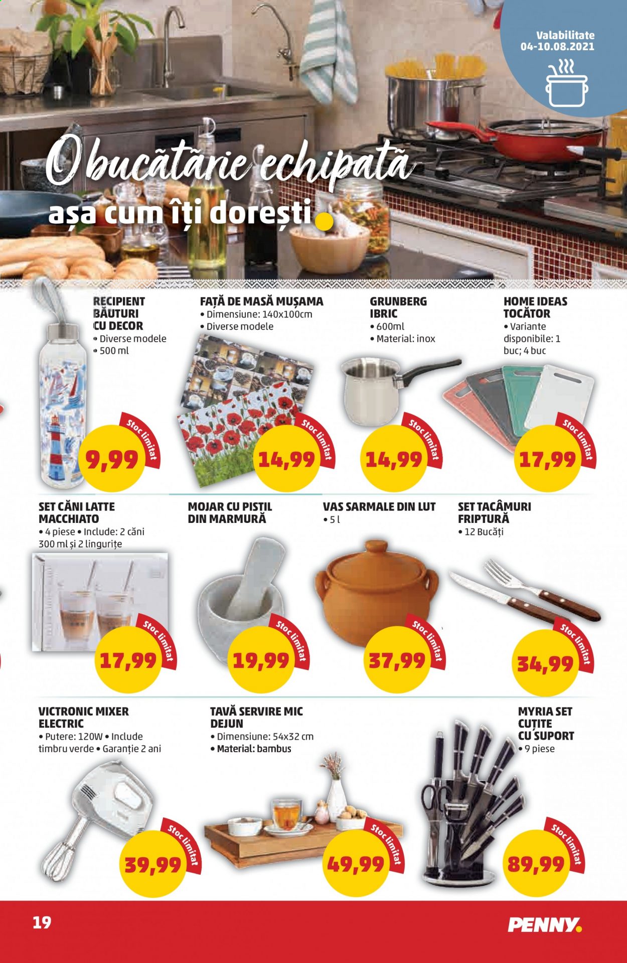 Catalog PENNY - 04.08.2021 - 10.08.2021. Pagina 19