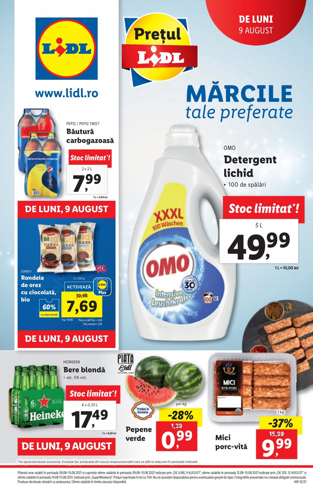 Catalog Lidl - 09.08.2021 - 15.08.2021. Pagina 1