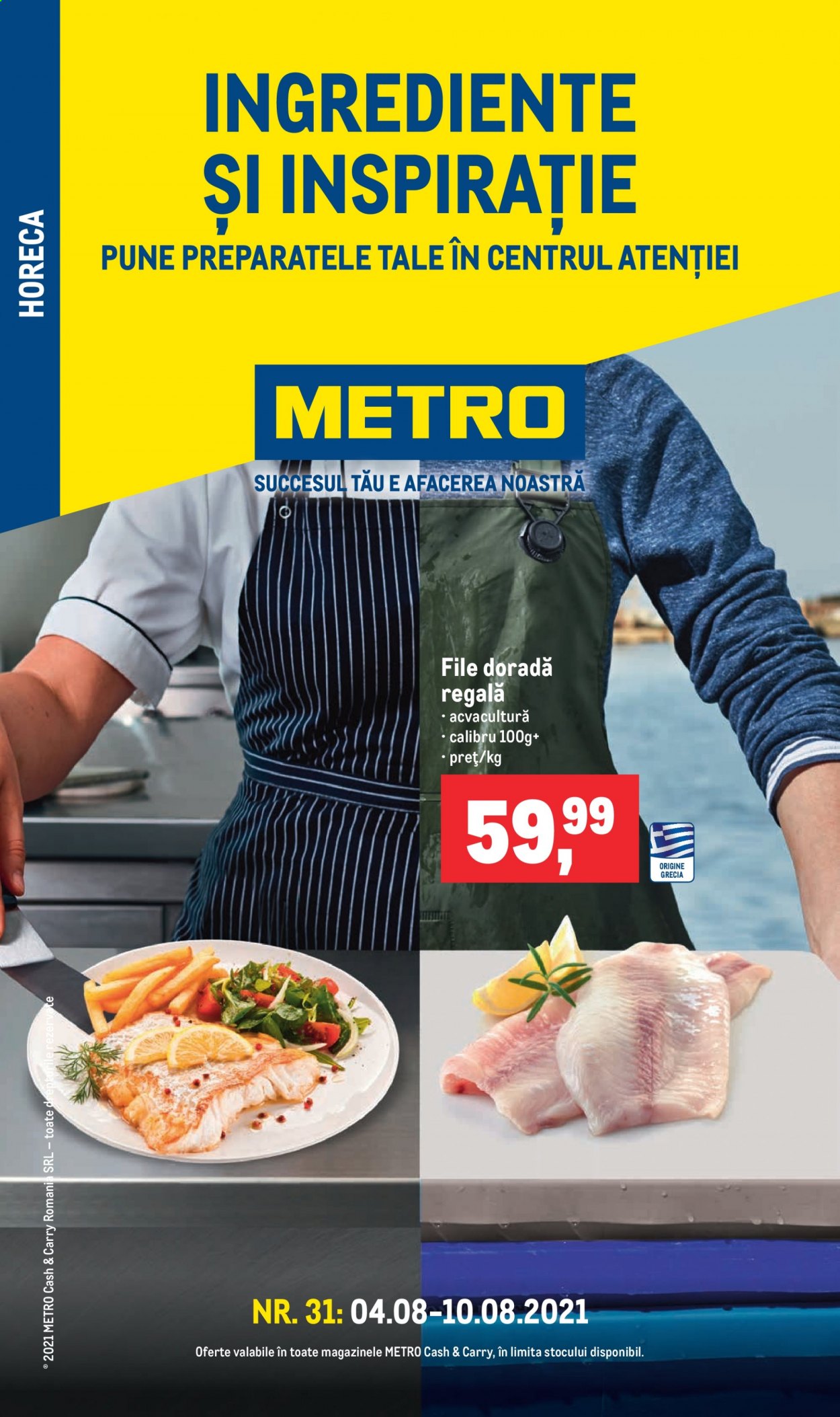 Catalog Metro - 04.08.2021 - 10.08.2021. Pagina 1