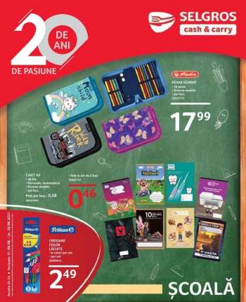 Cataloage Selgros - 06.08.2021 - 26.08.2021.