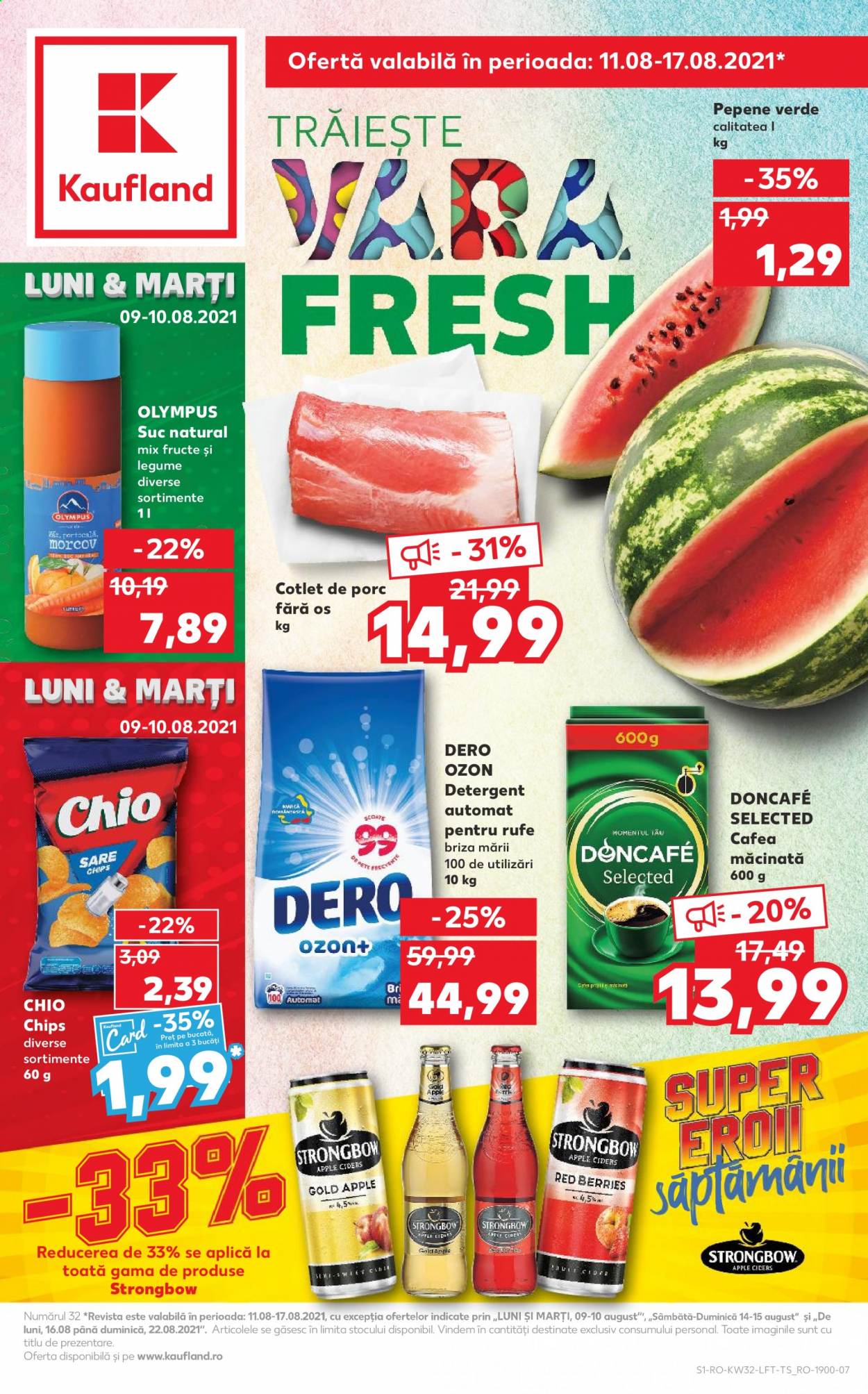 Catalog Kaufland - 11.08.2021 - 17.08.2021. Pagina 1