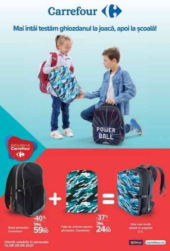 Cataloage Carrefour - 12.08.2021 - 29.09.2021.