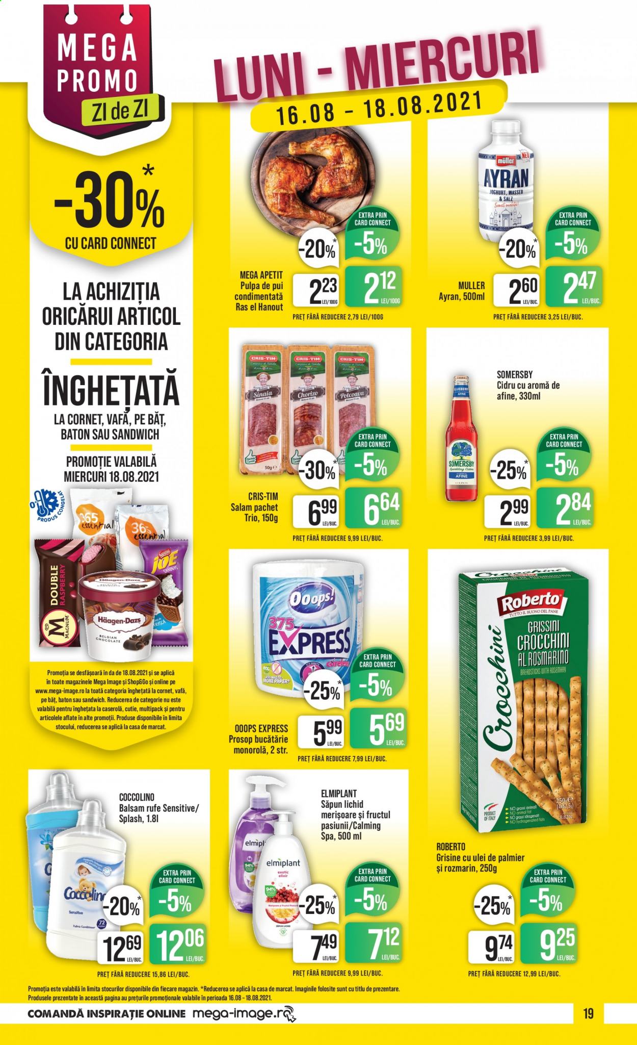 Catalog Mega Image - 12.08.2021 - 18.08.2021. Pagina 19