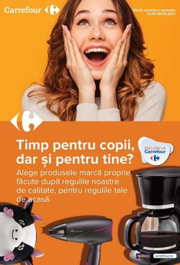 Cataloage Carrefour - 12.08.2021 - 25.08.2021.