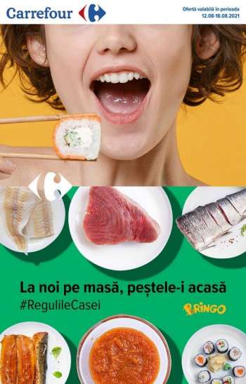Cataloage Carrefour - 12.08.2021 - 18.08.2021.