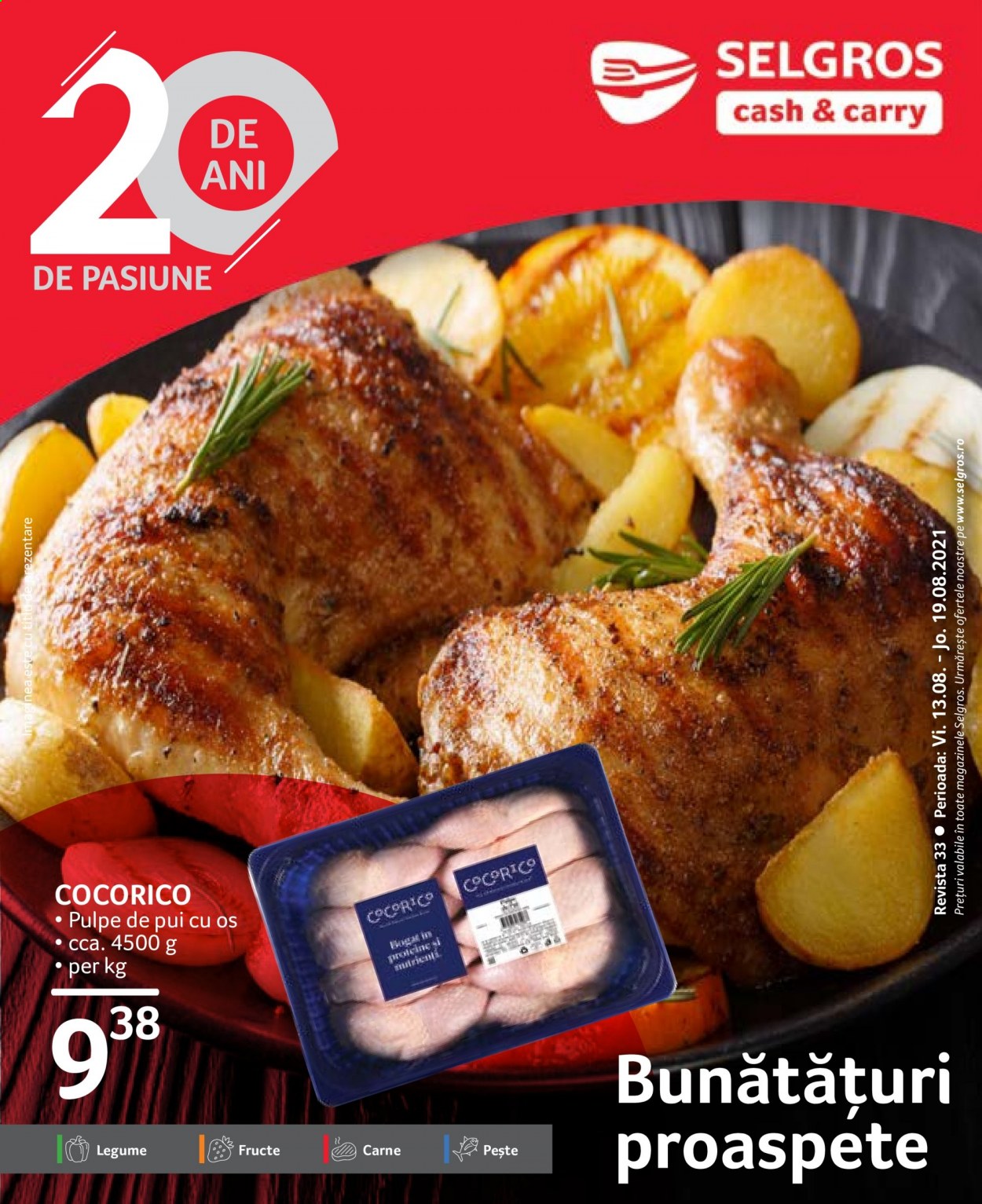 Catalog Selgros - 13.08.2021 - 19.08.2021. Pagina 1
