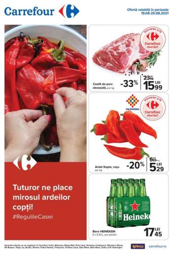 Cataloage Carrefour - 19.08.2021 - 25.08.2021.