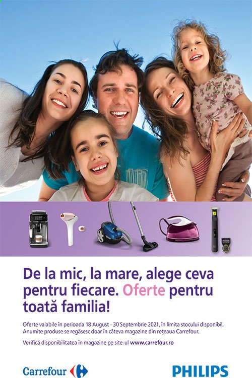 Catalog Carrefour - 18.08.2021 - 30.09.2021. Pagina 1